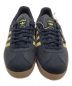 adidas (アディダス) DESCENDANT (ディセンダント) ローカットスニーカー GAZELLE 	GORE-TEX ブラック×イエロー サイズ:27.5 未使用品：22000円