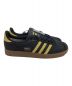 中古・古着 adidas (アディダス) DESCENDANT (ディセンダント) ローカットスニーカー GAZELLE 	GORE-TEX ブラック×イエロー サイズ:27.5 未使用品：22000円