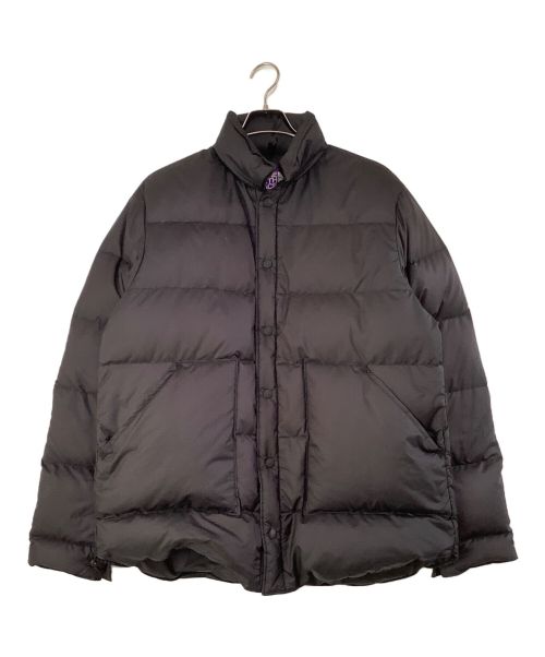 THE NORTHFACE PURPLELABEL（ザ・ノースフェイス パープルレーベル）THE NORTHFACE PURPLELABEL (ザ・ノースフェイス パープルレーベル) Ron Herman (ロンハーマン) Polyester Ripstop Stuffed Shirtダウンジャケット ブラック サイズ:XLの古着・服飾アイテム