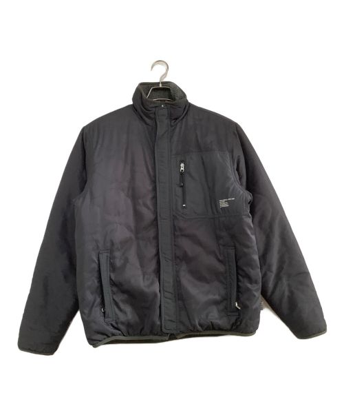 stussy（ステューシー）stussy (ステューシー) リバーシブルボアジャケット グレー サイズ:Mの古着・服飾アイテム