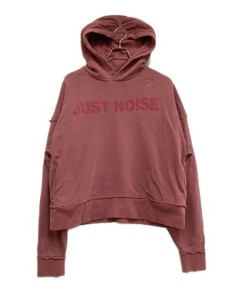 JUST NOISE（ジャスト ノイズ）JUST NOISE (ジャスト ノイズ) 袖ジッププルオーバーパーカー ピンク サイズ:1の古着・服飾アイテム