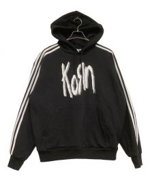 adidas Originals×KORN（アディダスオリジナル×コーン）の古着「HOODIE パーカー」｜ブラック