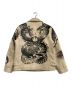 AVIREX (アヴィレックス) レザージャケット　	DRAGON&SNAKE TRACKER JACKET ベージュ サイズ:L：85000円