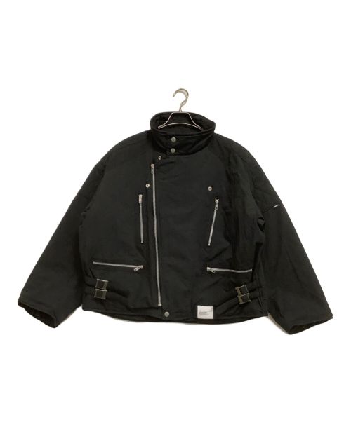 NEIGHBORHOOD（ネイバーフッド）NEIGHBORHOOD (ネイバーフッド) ライダースジャケット 23AW STANDCOLLAR RIDERS JACKET ブラック サイズ:Mの古着・服飾アイテム