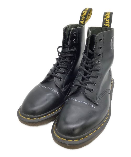 Dr.Martens（ドクターマーチン）Dr.Martens (ドクターマーチン) UNDERCOVER (アンダーカバー) 8ホールブーツ ブラック サイズ:US8の古着・服飾アイテム