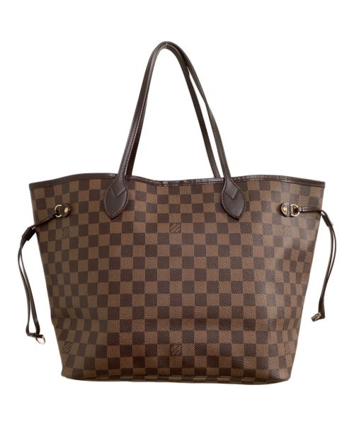 LOUIS VUITTON（ルイ ヴィトン）LOUIS VUITTON (ルイ ヴィトン) トートバッグ ダミエ ネヴァーフルMM ブラウンの古着・服飾アイテム