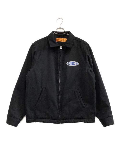 CHALLENGER（チャレンジャー）CHALLENGER (チャレンジャー) LOGO WORK JACKET ブラック サイズ:Mの古着・服飾アイテム