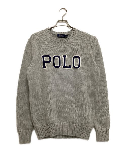 POLO RALPH LAUREN（ポロ・ラルフローレン）POLO RALPH LAUREN (ポロ・ラルフローレン) セーター グレー サイズ:S 未使用品の古着・服飾アイテム