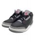 NIKE（ナイキ）の古着「スニーカー Jordan3 Retro Black Cement」｜ブラック×ホワイト