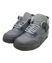 NIKE（ナイキ）の古着「スニーカー AIR JORDAN 4 RETRO SE WETCEMENT」｜グレー