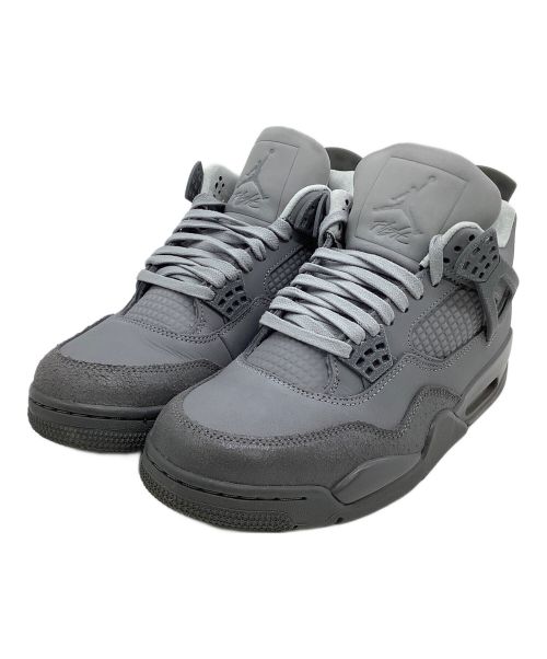 NIKE（ナイキ）NIKE (ナイキ) スニーカー AIR JORDAN 4 RETRO SE WETCEMENT グレー サイズ:26の古着・服飾アイテム