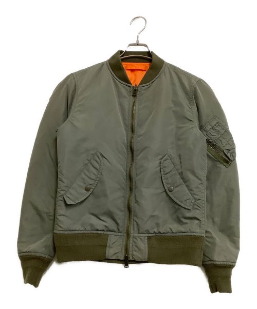 M.I.D.A.（ミダ）M.I.D.A. (ミダ) MA-1ジャケット グリーン サイズ:46の古着・服飾アイテム