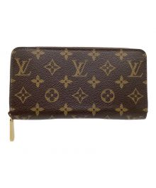 LOUIS VUITTON（ルイ ヴィトン）の古着「長財布 モノグラム 	ジッピー ウォレット」｜ブラウン