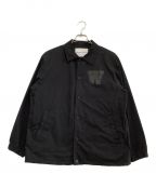 WHITE MOUNTAINEERINGホワイトマウンテ二アニング）の古着「コーチジャケット　WINDSTOPPER COACH JACKET　2024」｜ブラック