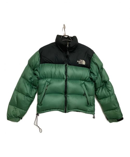 THE NORTH FACE（ザ ノース フェイス）THE NORTH FACE (ザ ノース フェイス) ダウンジャケット グリーン×ブラック サイズ:-の古着・服飾アイテム