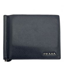 PRADA（プラダ）の古着「札入れ」｜ネイビー