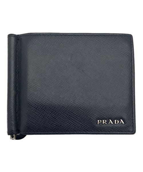 PRADA（プラダ）PRADA (プラダ) 札入れ ネイビー サイズ:-の古着・服飾アイテム