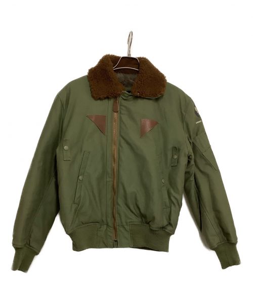 ARMY AIR FORCES（アーミーエアフォース）ARMY AIR FORCES (アーミーエアフォース) B-15Aフライトジャケット カーキ サイズ:38の古着・服飾アイテム