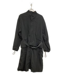 中古・古着通販】ISSEY MIYAKE (イッセイミヤケ) [OLD]レザーナイロン