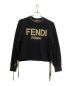 FENDI（フェンディ）の古着「ロゴスウェット」｜ブラック