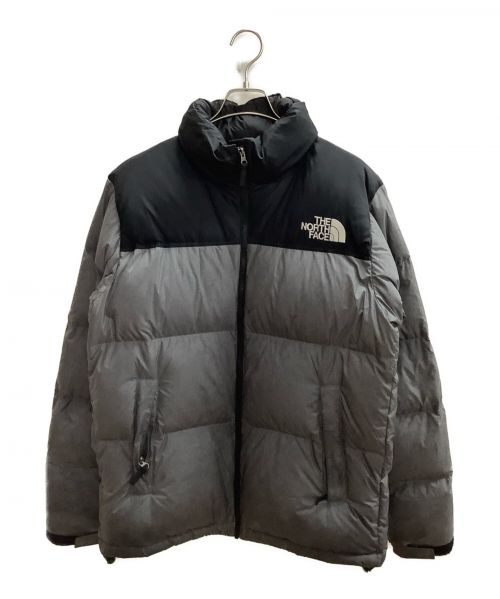 THE NORTH FACE（ザ ノース フェイス）THE NORTH FACE (ザ ノース フェイス) ノベルティーヌプシジャケット グレー×ブラック サイズ:XXLの古着・服飾アイテム