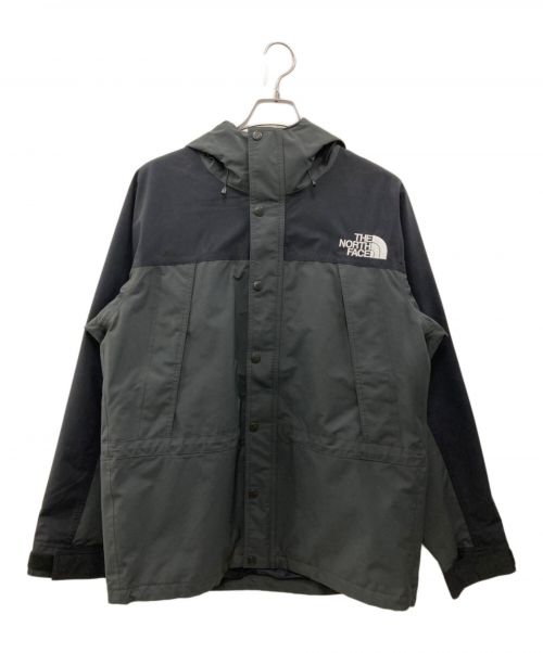 THE NORTH FACE（ザ ノース フェイス）THE NORTH FACE (ザ ノース フェイス) マウンテンライトジャケット グレー×ブラック サイズ:Lの古着・服飾アイテム