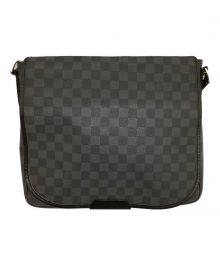 LOUIS VUITTON（ルイ ヴィトン）の古着「メッセンジャーバッグ/ダニエルMM」｜ブラック