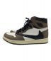 NIKE (ナイキ) Travis Scott (トラヴィス スコット) Air Jordan 1 Retro High OG TS SP  ブラウン サイズ:27cm：80000円