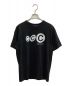 COMME des GARCONS（コムデギャルソン）の古着「プリントTシャツ」｜ブラック