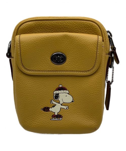 COACH（コーチ）COACH (コーチ) PEANUTS (ピーナッツ) ショルダーバッグ キャメル サイズ:-の古着・服飾アイテム