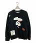 AAPE BY A BATHING APE（エーエイプ バイ アベイシングエイプ）の古着「FRENCH FLEECE SWT」｜ブラック