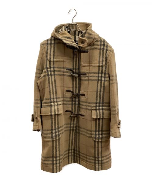 BURBERRY（バーバリー）BURBERRY (バーバリー) ダッフルコート ブラウン サイズ:Mの古着・服飾アイテム