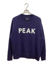 Snow peak（スノーピーク）の古着「PEAKスウェット」｜ネイビー