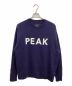 snow peak（スノーピーク）の古着「PEAKスウェット」｜ネイビー