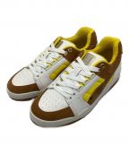 PUMA×MCMプーマ×エムシーエム）の古着「スニーカー」｜ブラウン×ホワイト