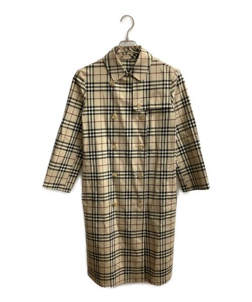 BURBERRY LONDON（バーバリーロンドン）BURBERRY LONDON (バーバリーロンドン) ノバチェックトレンチコート ベージュ サイズ:9の古着・服飾アイテム