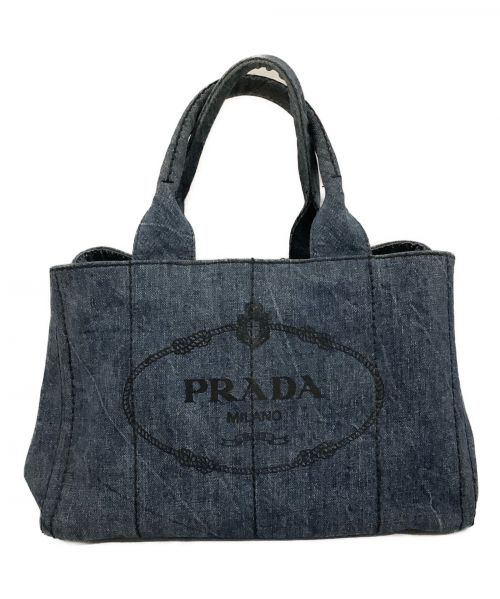 PRADA（プラダ）PRADA (プラダ) ハンドバッグ インディゴ サイズ:-の古着・服飾アイテム