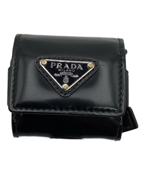 PRADA（プラダ）PRADA (プラダ) Air Pods Proケース ブラック サイズ:-の古着・服飾アイテム