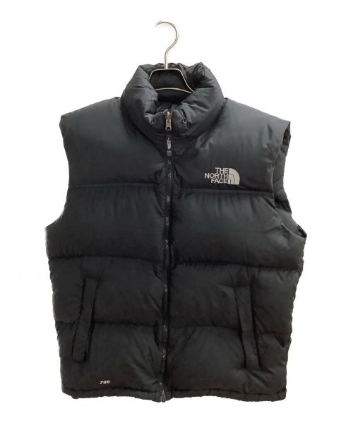 THE NORTH FACE（ザ ノース フェイス）THE NORTH FACE (ザ ノース フェイス) ヌプシダウンベスト ブラック サイズ:Lの古着・服飾アイテム