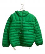 SUPREMEシュプリーム）の古着「Micro Down Half Zip Hooded」｜グリーン