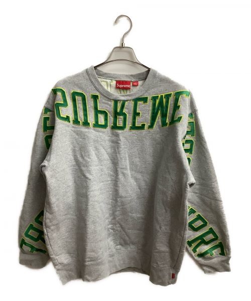 SUPREME（シュプリーム）Supreme (シュプリーム) Multi Arc Crewneck グレー サイズ:Lの古着・服飾アイテム