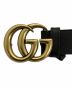 GUCCI (グッチ) GGマーモントベルト ブラック サイズ:-：20000円