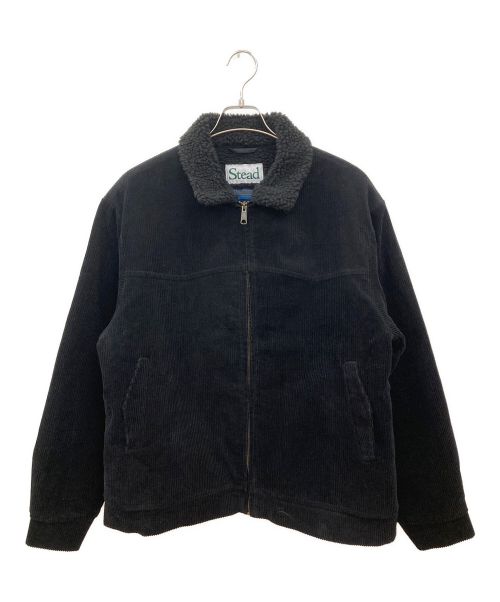 J.S HOMESTEAD（ジャーナルスタンダード ホームステッド）J.S HOMESTEAD (ジャーナルスタンダード ホームステッド) Stead 別注 CORDUROY JACKET ブラック サイズ:Mの古着・服飾アイテム