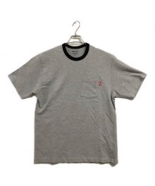 BlackEyePatch（ブラックアイパッチ）の古着「リンガーTシャツ」｜グレー