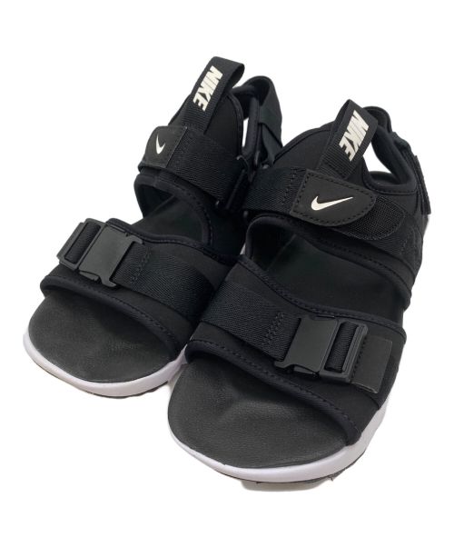 NIKE（ナイキ）NIKE (ナイキ) CANYON SANDAL ブラック×ホワイト サイズ:25ｃｍの古着・服飾アイテム