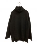 VOAAOVヴォアーブ）の古着「wool ring high neck sweater」｜ブラック