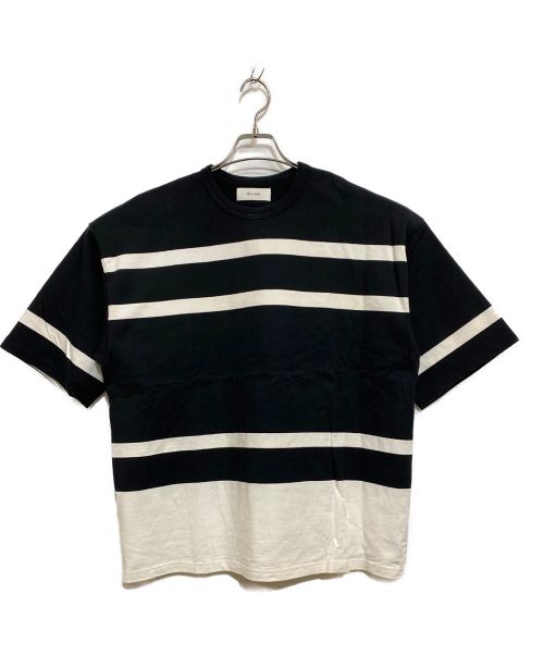 WELLDER（ウェルダー）WELLDER (ウェルダー) Random Stripe S/S ホワイト×ブラック サイズ:SIZE４の古着・服飾アイテム