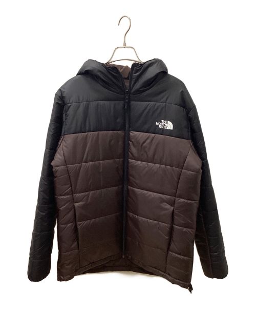 THE NORTH FACE（ザ ノース フェイス）THE NORTH FACE (ザ ノース フェイス) リバーシブルエニータイムインサレーテッドフーディ ブラウン×ブラック サイズ:Lの古着・服飾アイテム