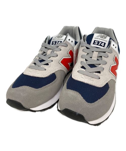 NEW BALANCE（ニューバランス）NEW BALANCE (ニューバランス) ML574SO2 グレー×ネイビー サイズ:SIZE26.5 未使用品の古着・服飾アイテム