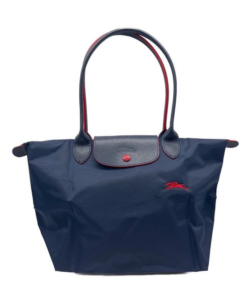 LONGCHAMP（ロンシャン）LONGCHAMP (ロンシャン) トートバッグ ネイビーの古着・服飾アイテム